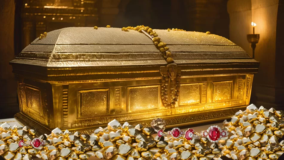 Näyttely ”Tutankhamon: Unohdetun Faraon Löytö” Robert Schumanin Konferenssikeskuksessa Metzissä.